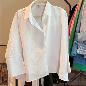 White Button-Up Shirt